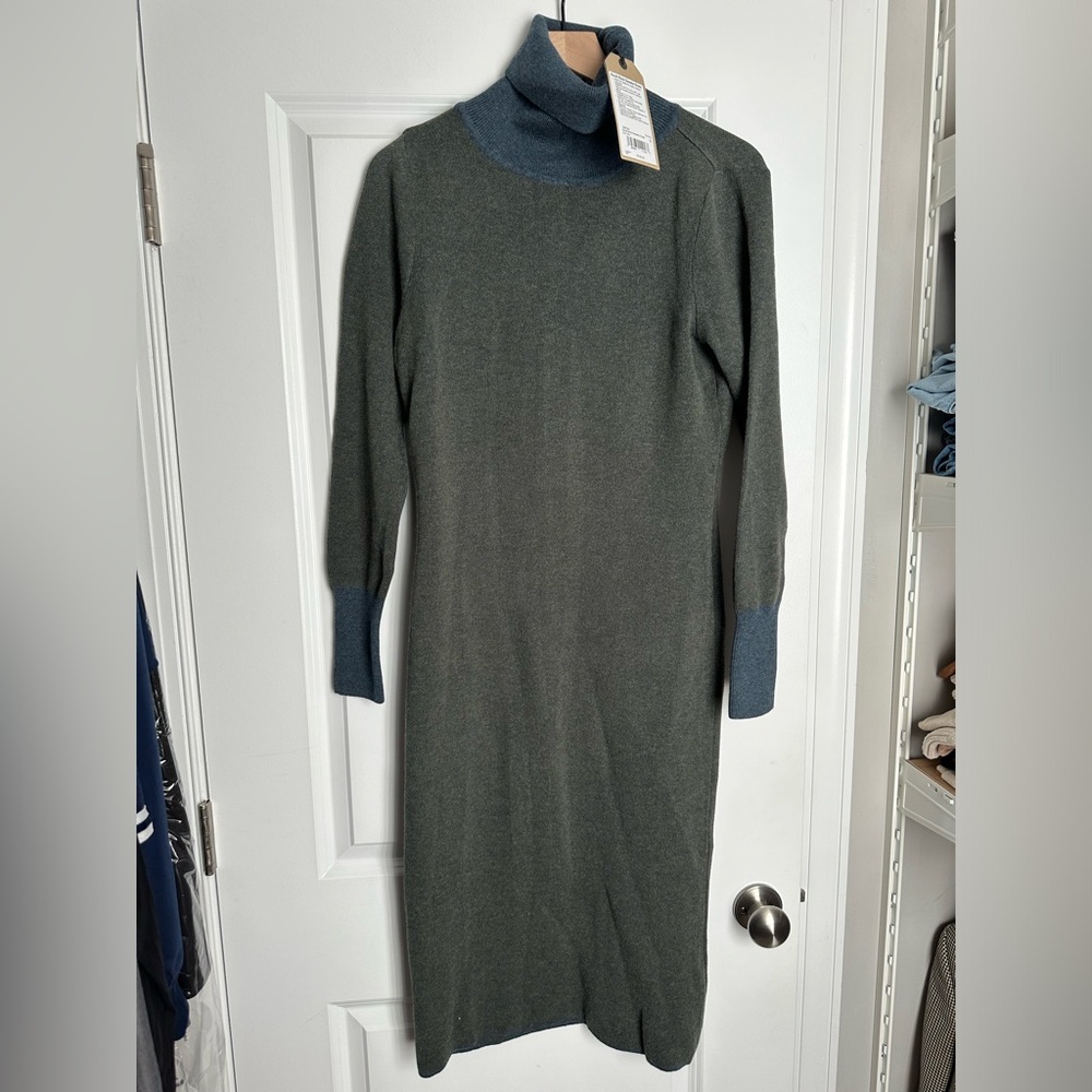 Prana Knit Turtleneck Dress- NWT